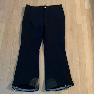 Bogner Ski/Snowboarding Pants Zipper Leg Black